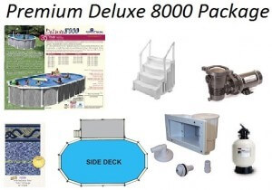 Deluxe 8000 oval package