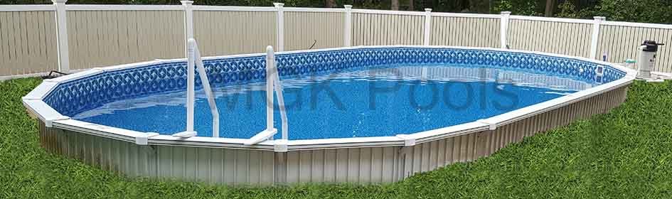 semi-inground pool package